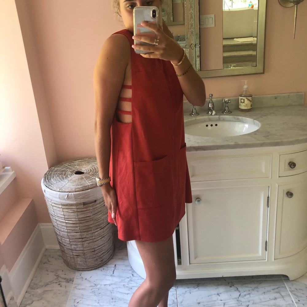 Tularosa suede dress